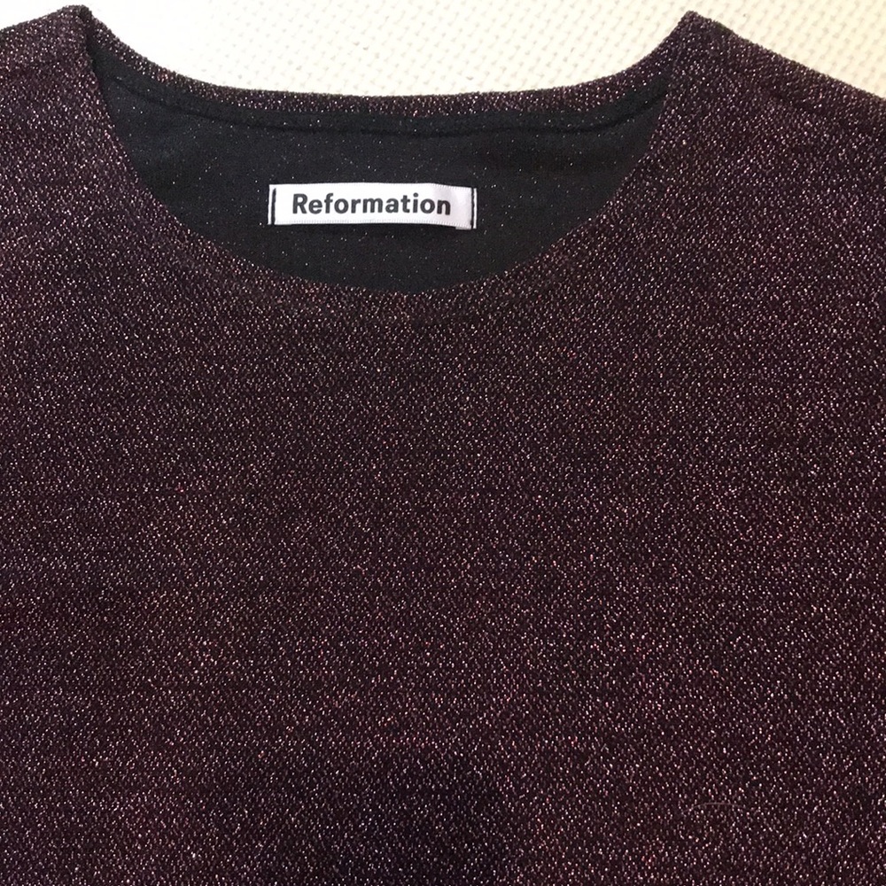 NWT Reformation Riley Skater Mini Dress - Picture 4 of 8